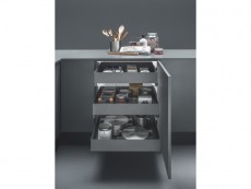KEX Sertar LAMINA 45 SMOVE full ext,gri metal